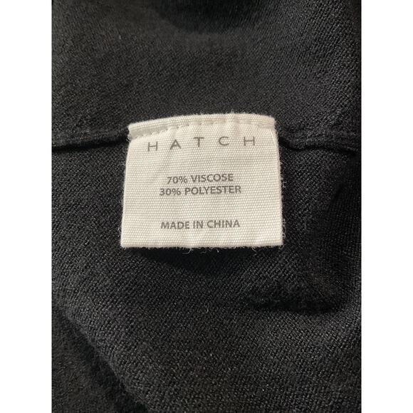 Hatch 'The Eliza' Black Viscose  Dress Size 4 - NWT - Picture 4 of 6